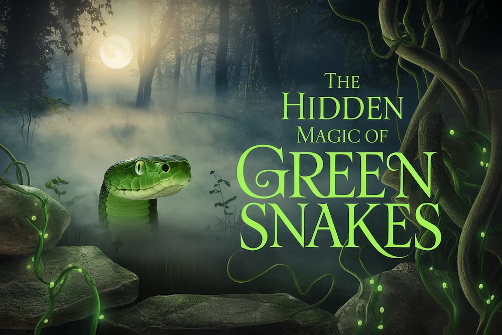 The hidden secrets of green snakes