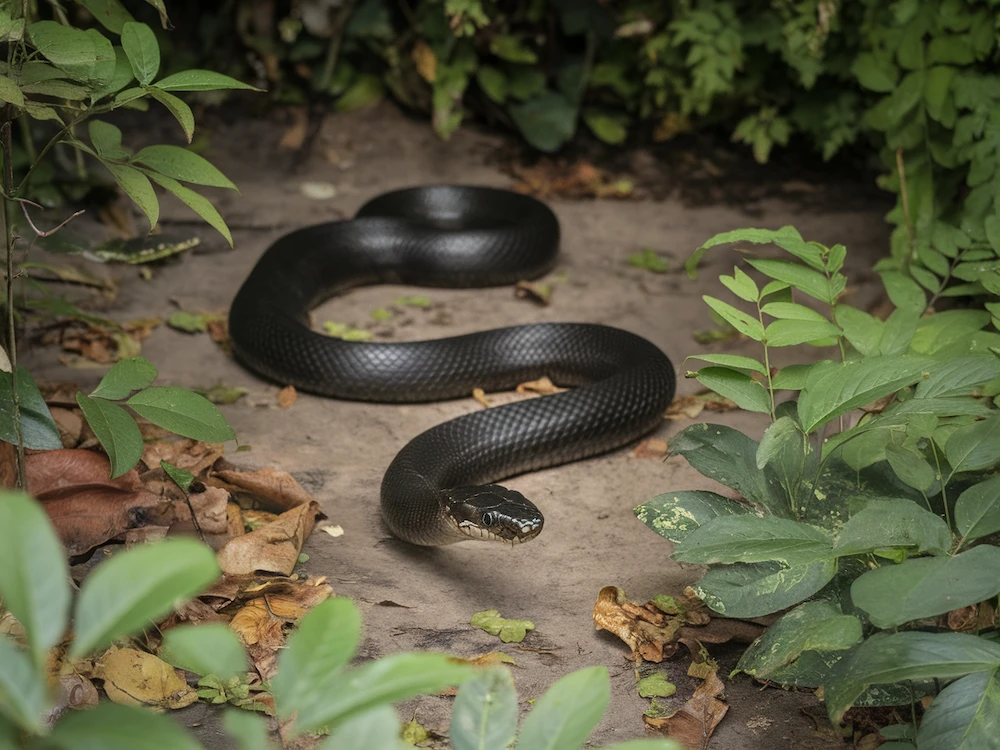 black snake in dream