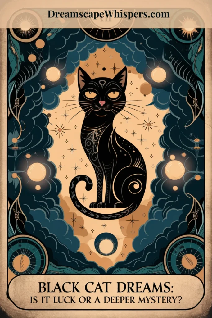 Black cat dream
