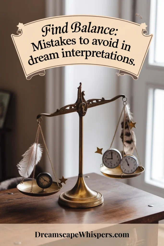 find balance mistakes to avoid