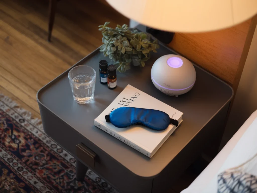 preparing for a goodnights sleep